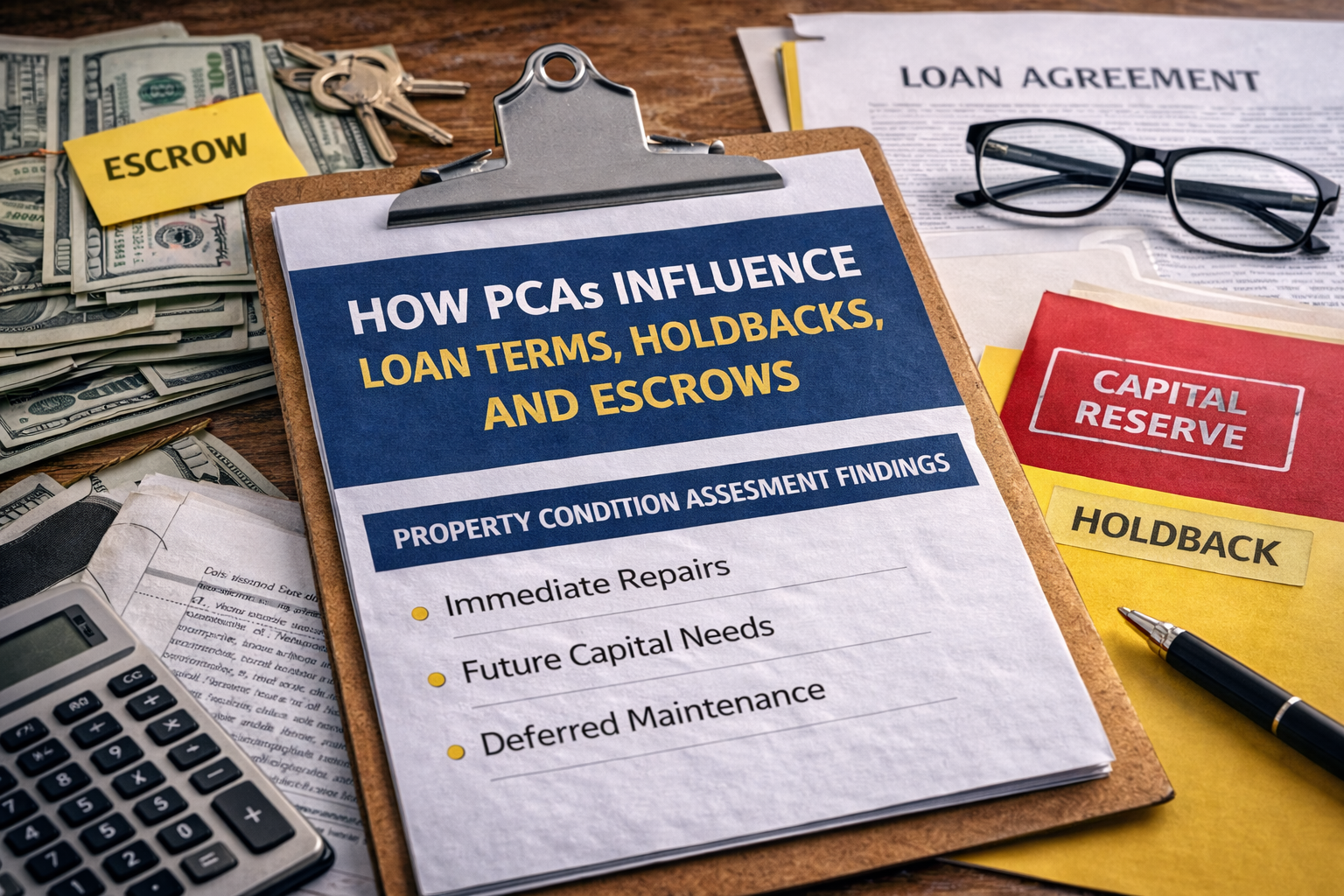 How PCAs Influence Loan Terms, Holdbacks, And Escrows | Core Building ...
